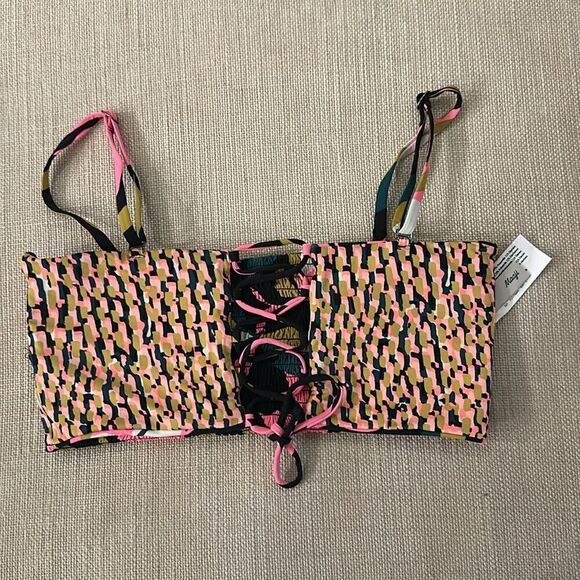 🆕 MAAJI x Anthropologie - Artemis 4-Way Bikini Top Size Large - Picture 7 of 10